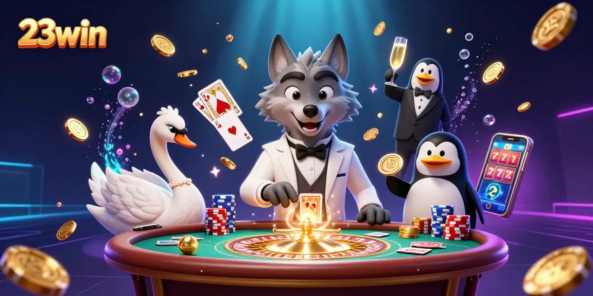 Experience thrilling 23win gaming with our casino characters and dynamic cash elements.