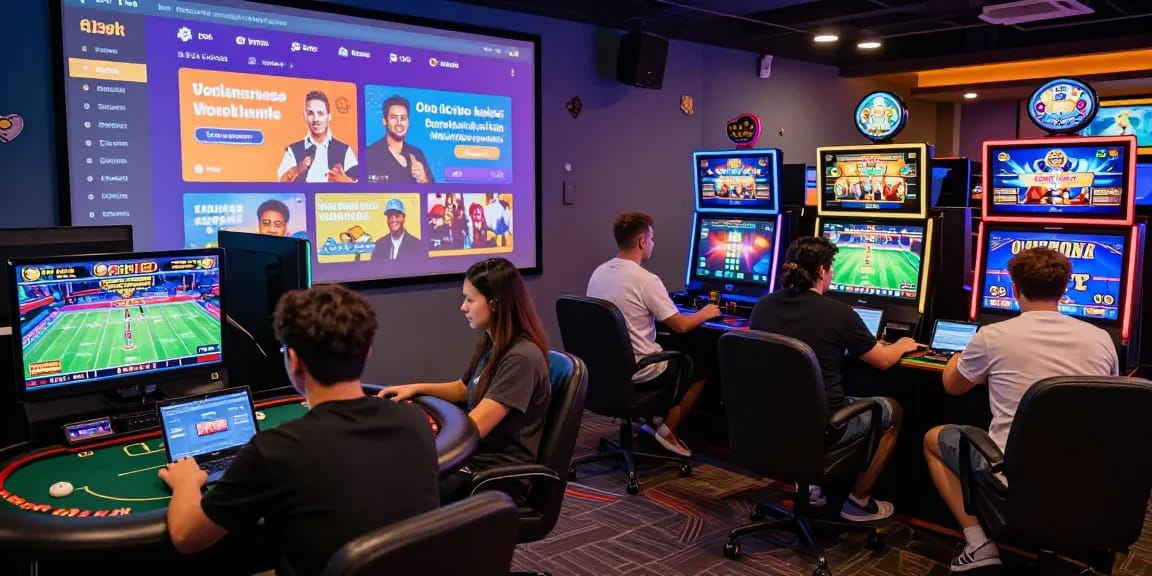 Experience the thrilling world of online gaming at https://xx88.se.net/ with diverse players enjoying exciting games in a vibrant setting.