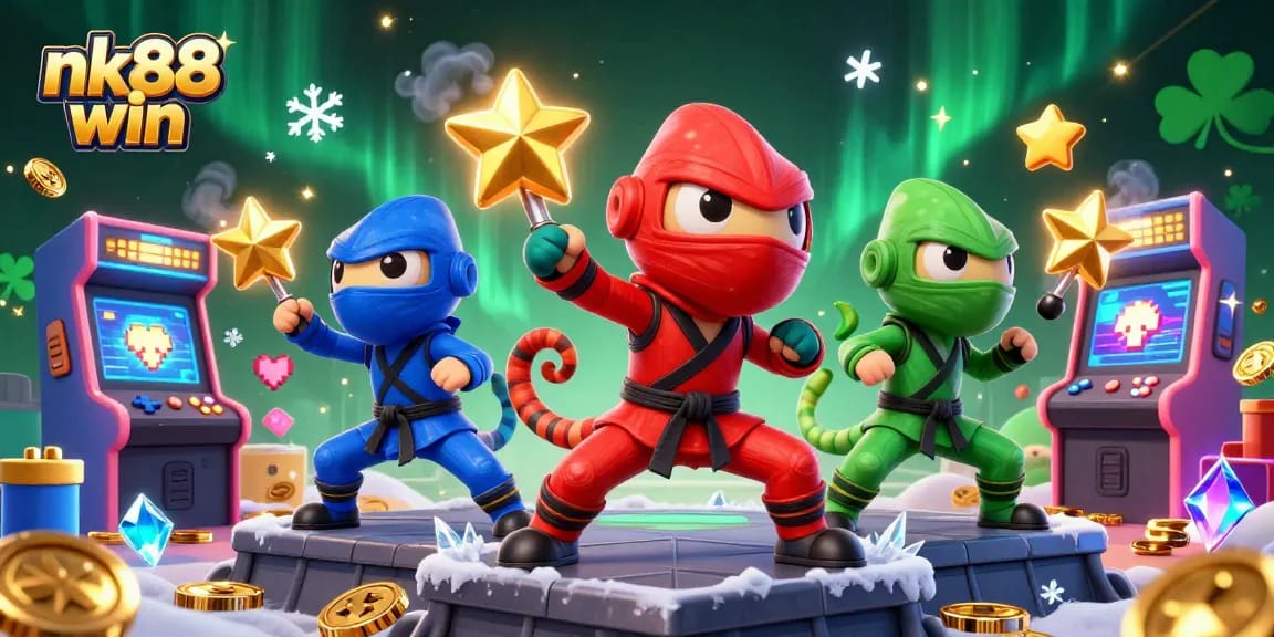 Experience thrilling gameplay with nk88 win through dynamic characters and vibrant casino elements.