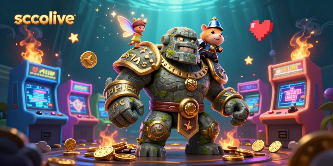Socolive showcases lively 3D characters and vibrant casino elements for an exciting gaming experience.